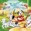 101 Dalmatians Jigsaw 3, free cartoons jigsaw in flash on FlashGames.BambouSoft.com