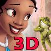 3d Sliding Princess And The Frog, free sliding puzzle game in flash on FlashGames.BambouSoft.com