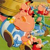 Asterix Jigsaw, free cartoons jigsaw in flash on FlashGames.BambouSoft.com