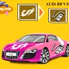 Coloriage Voiture Audi R8 V10, jeu de garon gratuit en flash sur BambouSoft.com
