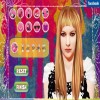 Avril Lavigne Makeup, free beauty game in flash on FlashGames.BambouSoft.com