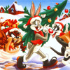 Bugs Bunny 2, free cartoons jigsaw in flash on FlashGames.BambouSoft.com