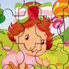 Baby Strawberry Jigsaw Puzzle, free cartoons jigsaw in flash on FlashGames.BambouSoft.com