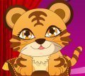 Baby Tiger Dress Up, free kids game in flash on FlashGames.BambouSoft.com