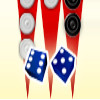 Backgammon, free multiplayer parlour game in flash on FlashGames.BambouSoft.com