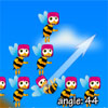 Bees Under Attack, free shooting game in flash on FlashGames.BambouSoft.com