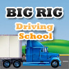 Big Rig: Driving School, free parking game in flash on FlashGames.BambouSoft.com