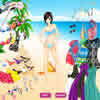 Bikini Hottie, free dress up game in flash on FlashGames.BambouSoft.com