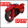 BIKY SPIKY, free racing game in flash on FlashGames.BambouSoft.com