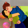 Birthday Kiss, free dress up game in flash on FlashGames.BambouSoft.com