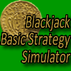 Blackjack Basic Strategy Simulator, free casino game in flash on FlashGames.BambouSoft.com