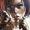 Boxing Girl, free art jigsaw in flash on FlashGames.BambouSoft.com