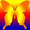 Butterfly Jigsaw, free art jigsaw in flash on FlashGames.BambouSoft.com