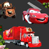 Cars Mcqueen Scene Maker, free boy game in flash on FlashGames.BambouSoft.com