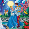 Cinderella 2, free cartoons jigsaw in flash on FlashGames.BambouSoft.com