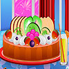 Décoration d'un gâteau DQT, jeu de cuisine gratuit en flash sur BambouSoft.com