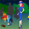 Camping Fashionista, free dress up game in flash on FlashGames.BambouSoft.com