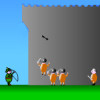 Castle Rescue, free shooting game in flash on FlashGames.BambouSoft.com