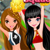 Champion Cheering Squad, free dress up game in flash on FlashGames.BambouSoft.com