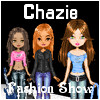 ChaZie Fashion Show, free dress up game in flash on FlashGames.BambouSoft.com