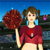 Cheerleader Girl Dress Up, free dress up game in flash on FlashGames.BambouSoft.com