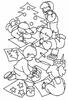 Children in Christmas -1, free colouring game in flash on FlashGames.BambouSoft.com