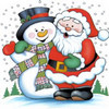 Christmas Jigsaw Puzzle, free cartoons jigsaw in flash on FlashGames.BambouSoft.com
