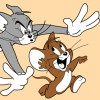 Color Tom and Jerry, free colouring game in flash on FlashGames.BambouSoft.com