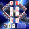 Cosmic Trip Solitaire, free cards game in flash on FlashGames.BambouSoft.com