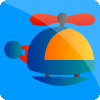 Crazy Helicopter, jeu de course gratuit en flash sur BambouSoft.com