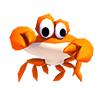 CrazyCrab, free action game in flash on FlashGames.BambouSoft.com