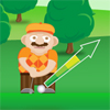Cross Golf, free golf game in flash on FlashGames.BambouSoft.com