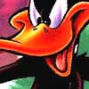 Daffy Duck Puzzle, free cartoons jigsaw in flash on FlashGames.BambouSoft.com