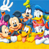 Disney Jigsaw, free cartoons jigsaw in flash on FlashGames.BambouSoft.com