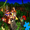 Donkey Kong Jigsaw Puzzle, free cartoons jigsaw in flash on FlashGames.BambouSoft.com