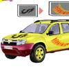 Dacia Duster Car Coloring, free boy game in flash on FlashGames.BambouSoft.com