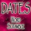 Jeu de mots Dates Scrmable Words