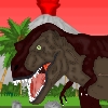 Dino Panic Run, free action game in flash on FlashGames.BambouSoft.com