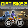 Dirt Bike 2, free motorbike game in flash on FlashGames.BambouSoft.com