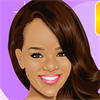 Diva Rihanna Makeover, free beauty game in flash on FlashGames.BambouSoft.com