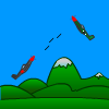 Dog Planes, free action game in flash on FlashGames.BambouSoft.com