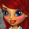 DOLI-Lisa Make-up, free beauty game in flash on FlashGames.BambouSoft.com