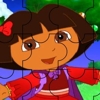 Cartoons jigsaw Dora Christmas Puzzle