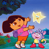 Dora the Explorer 6 Jigsaw Puzzle, free cartoons jigsaw in flash on FlashGames.BambouSoft.com