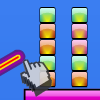 Drag And Shoot Blocks, free puzzle game in flash on FlashGames.BambouSoft.com