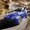 Drifting Aston Martin V8, free vehicle jigsaw in flash on FlashGames.BambouSoft.com