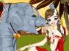 Elephant Kiss, free dress up game in flash on FlashGames.BambouSoft.com
