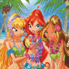 Fairies At Holiday Hidden Numbers, free hidden objects game in flash on FlashGames.BambouSoft.com