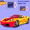 Ferrari scuderia car coloring, free colouring game in flash on FlashGames.BambouSoft.com