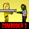 Flaming Zombooka 2, free shooting game in flash on FlashGames.BambouSoft.com